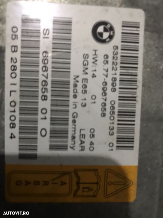 Calculator fibra optica bmw 730,735,745 - 3