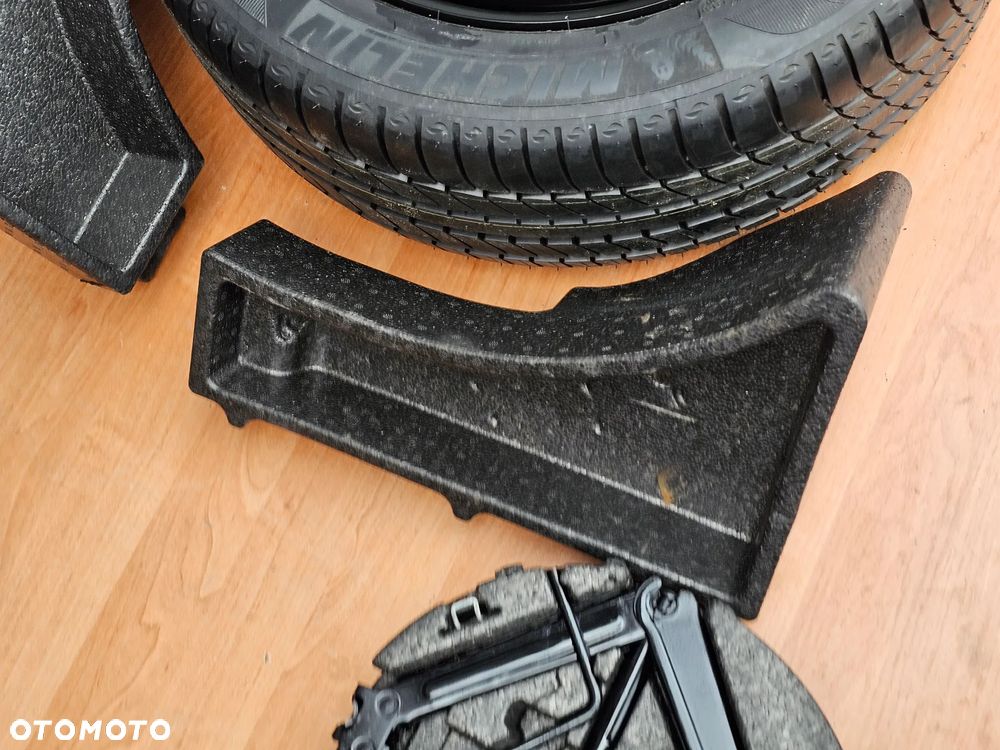 KOŁO DOJAZDOWE ZAPASOWE ZESTAW KLUCZ LEWAREK STYROPIAN OPEL ASTRA J KOMBI 17 CALI 5x115 225/50/17 - 5