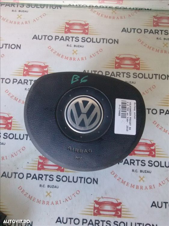 airbag volan volkswagen passat b6 2.0 tdi an fabr. 2010 - 1