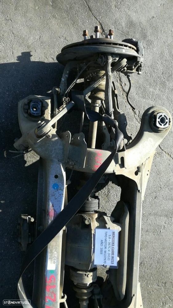 CHARRIOT TRASEIRO MERCEDES-BENZ CLASSE S COUPÉ 2003 - 1