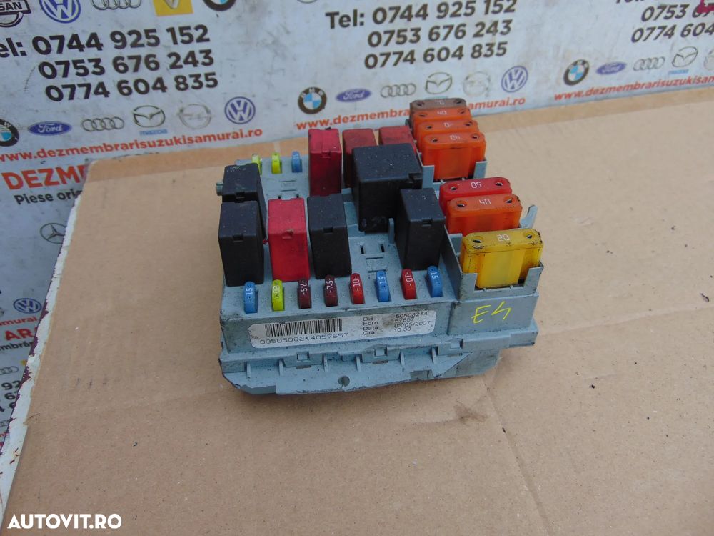 Panou sigurante Fiat Ducato Peugeot boxer Citroen jumper cod 50508214 tablou sigurante - 1