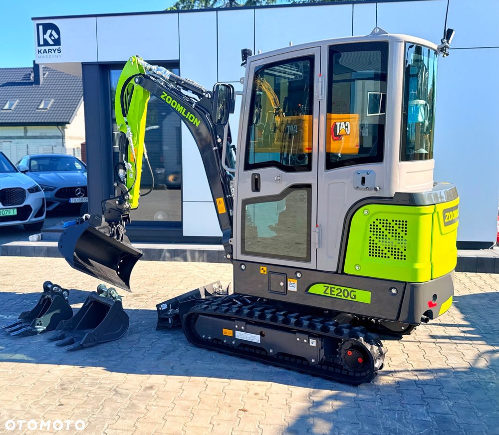Zoomlion ZE20G | FABRYCZNIE NOWA | Silnik KUBOTA | 3 ŁYŻKI | SZYBKOZŁĄCZE HYDRAULICZNE - 11