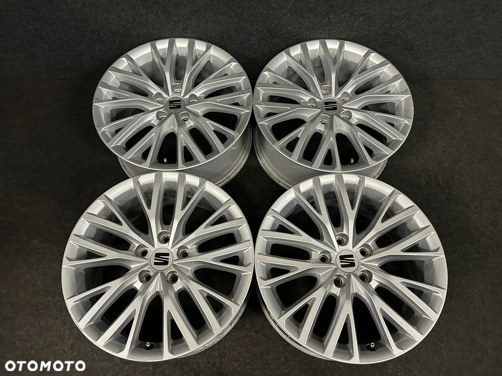 Alufelgi Seat Leon IV, III, Ateca, VW Golf 7, 8, Caddy, Sportsvan 17 cali 5x112 4szt. ładne! - 3