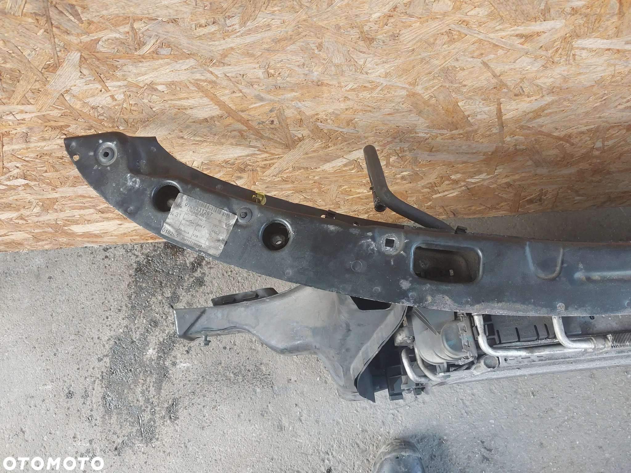 Pas Przedni Chłodnica Wody Klimy Wentylatory Vw Transporter T5 2.5 TDI 7H0121201CN - 6
