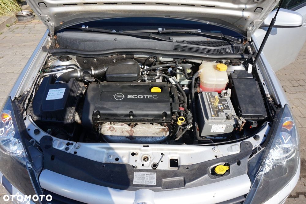 OPEL ASTRA III H KOMBI 2004 Z157 1.6 16V Z16XEP 105KM F17 394 SREBRNY na części - 9
