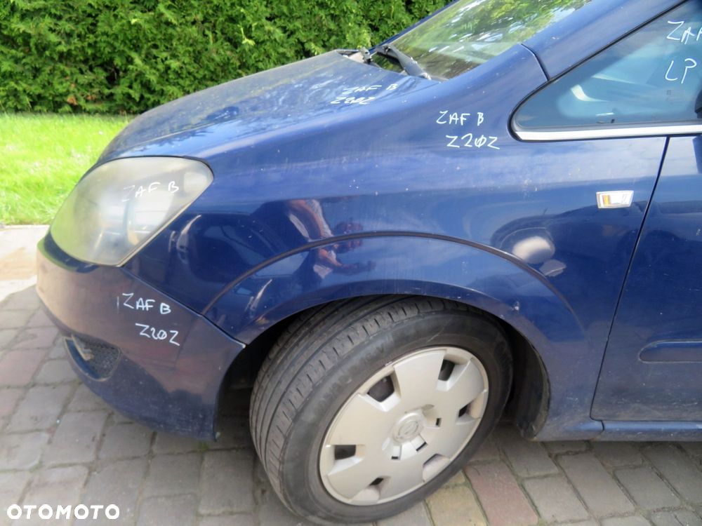 MASKA ZDERZAK BŁOTNIKI LAMPY ZAFIRA B Z20Z  OPEL 2005-2008 GRANATOWY PRZÓD KOMPLETNY - 5