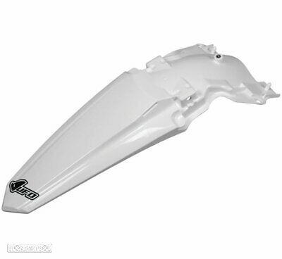 guarda lamas traseiro ufo branco yamaha yz 125 / 250 - 1