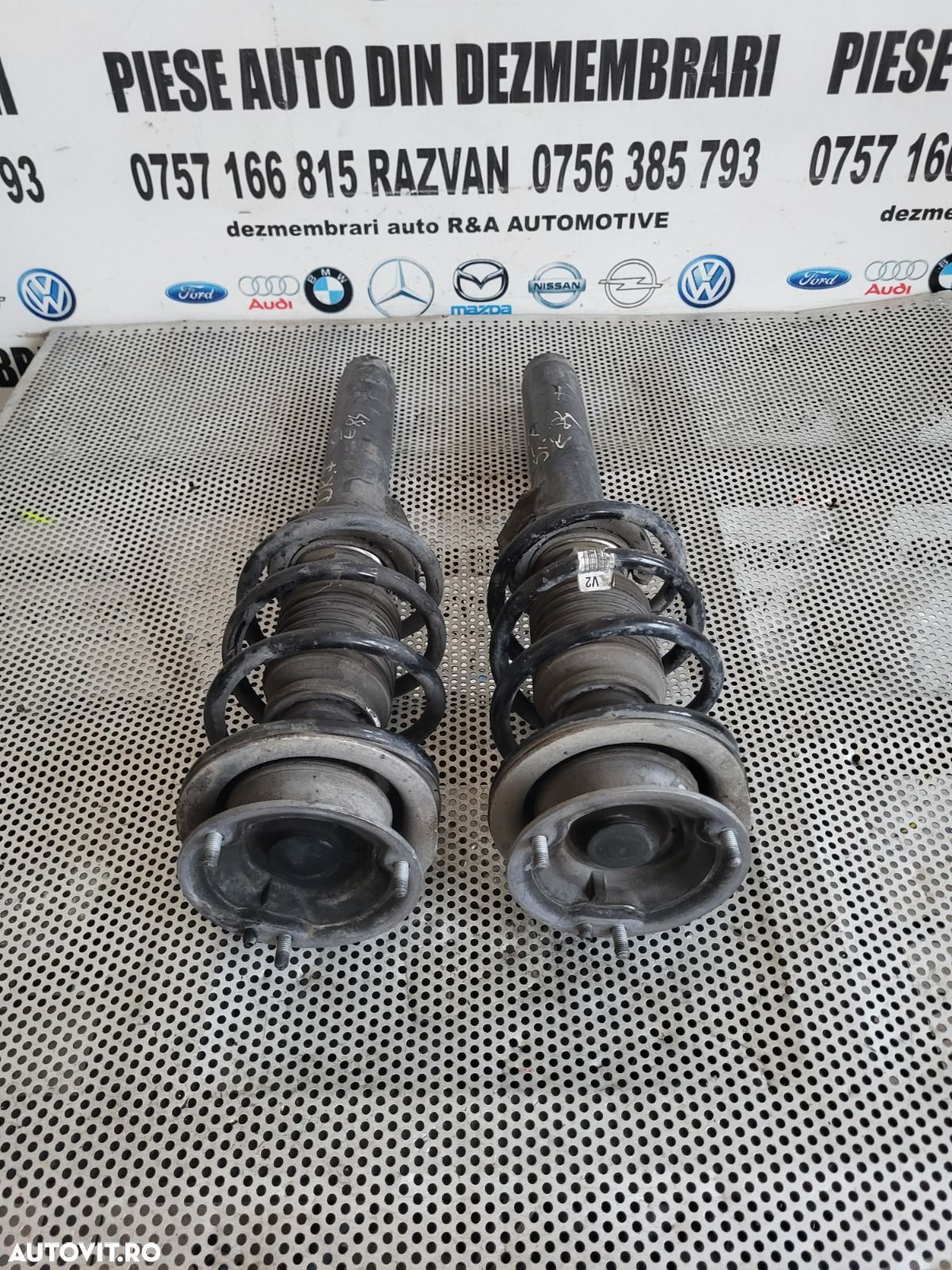 Ansamblu Telescop Arc Flansa Stanga Dreapta Fata Bmw X1 E84 Sdrive 2x4 An 2009-2010-2011-2012-2013-2014-2015 2.0 Diesel Cod 6855239 6855240 - 1