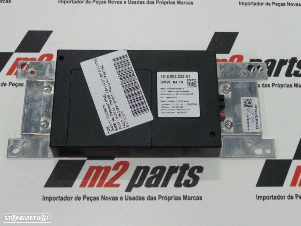 Unidade comando da telemática Seminovo/ Original BMW 5 Gran Turismo (F07)/BMW 6... - 1