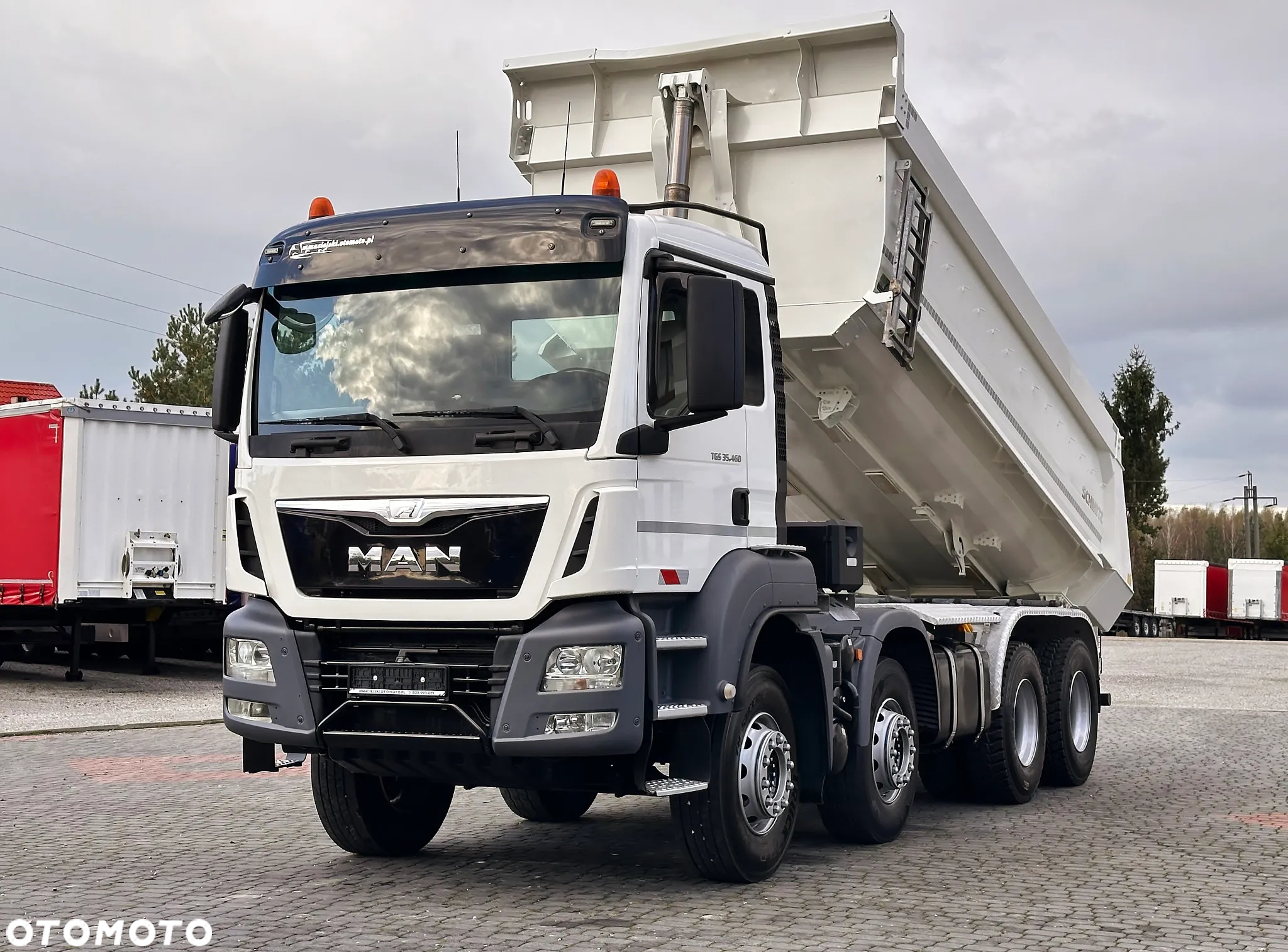 MAN TGS 35.460 8x4 WYWROTKA SCHMITZ MULDA - 24