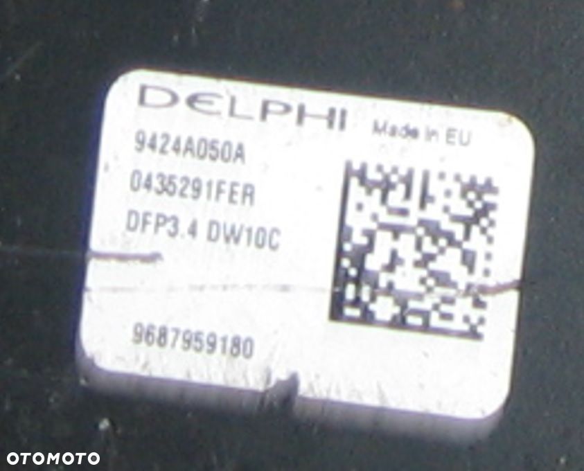 pompa wtryskowa paliwa PEUGEOT PARTNER CITROEN C5 2.0 HDI - 3
