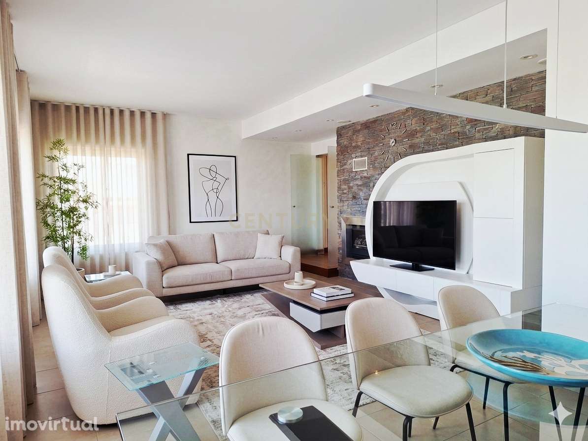 MORADIA T3+1 com VISTA MAR Total, PISCINA AQUECIDA e Zona Privada de L - Grande imagem: 4/39