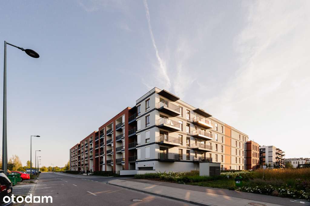 Designerskie 2 pokoje | Wilanów | balkon | klima