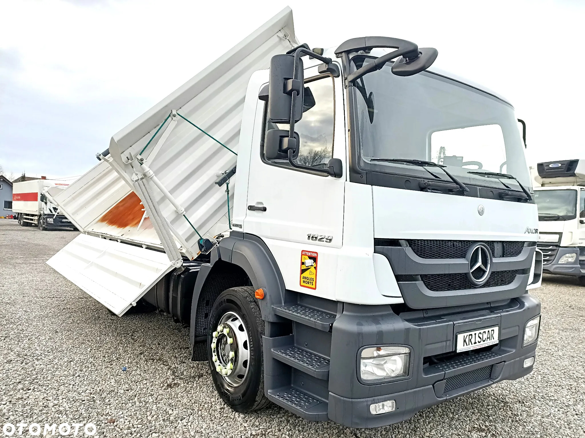 Mercedes-Benz Axor 1829 3 stronny NOWY kiper z blokadą mostu - 20