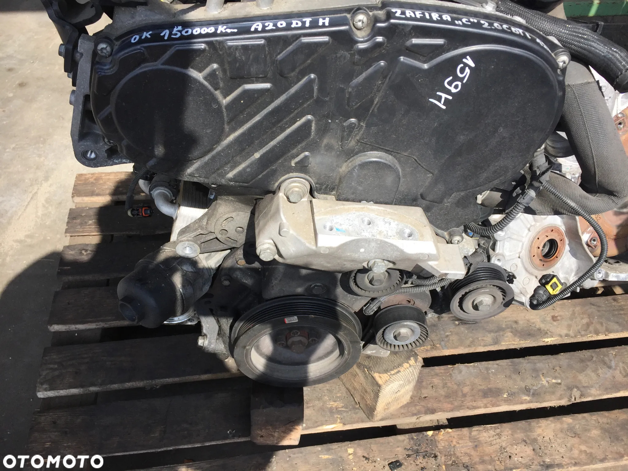 OPEL ZAFIRA C 12R 2.0 CDTI SILNIK Z UKŁADEM PALIWOWYM A20DTH - 4
