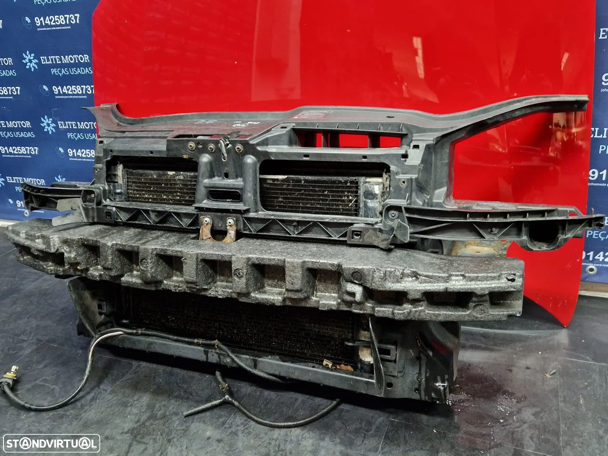 Frente completa usada VW GOLF 5 V GT parachoques oticas guardalamas capot - 6