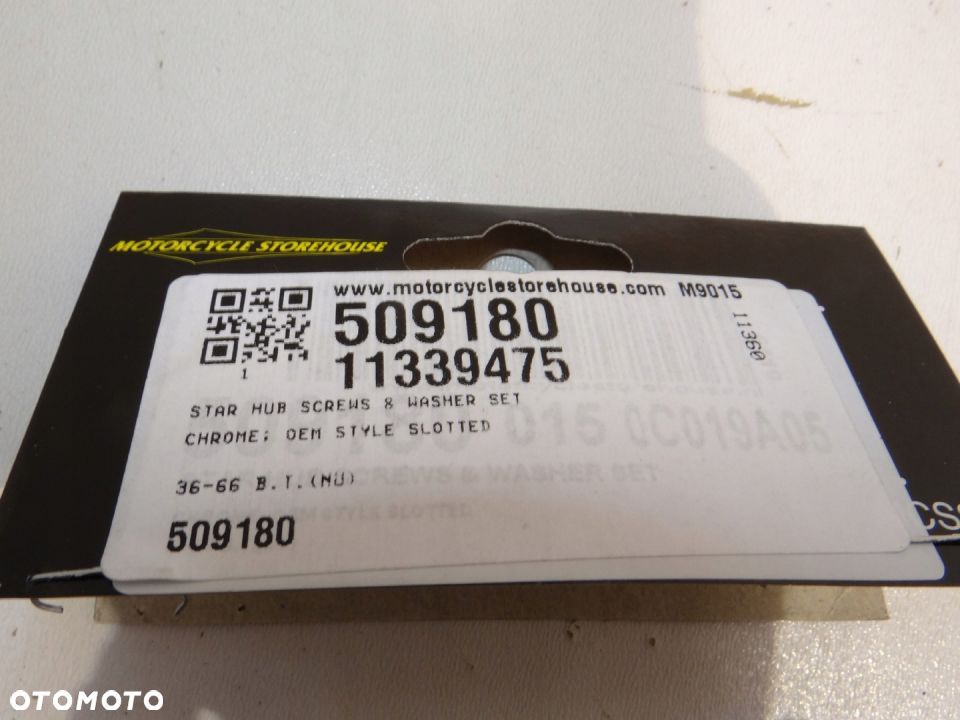 Harley Wla Wl Wlc Śruby Piasty Gwiazdki Chrom - 3