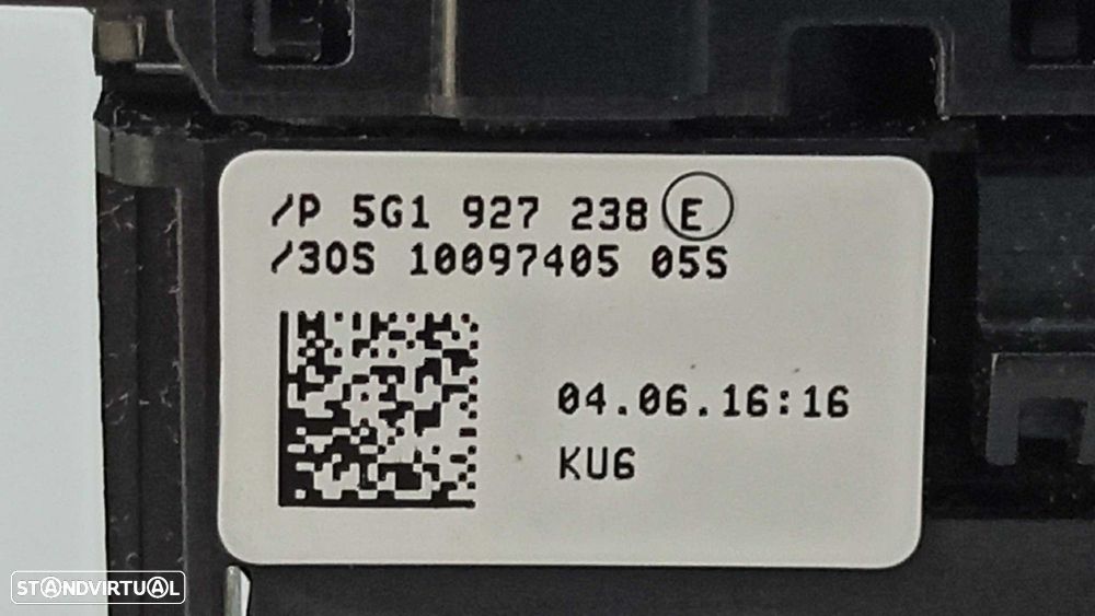 INTERRUPTOR VOLKSWAGEN GOLF VII LIM. ADVANCE BLUEMOTION TECH. - 4