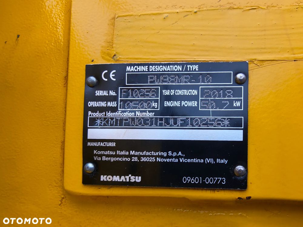 Komatsu PW98MR-10 Koparka kołowa 2018rok - 20