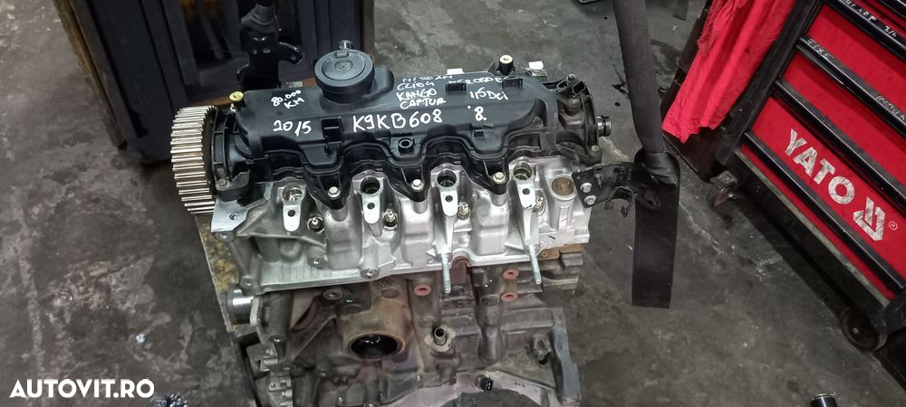 Motor K9KB608 Renault Captur Clio Dokker 1.5 dci 2015 - 6