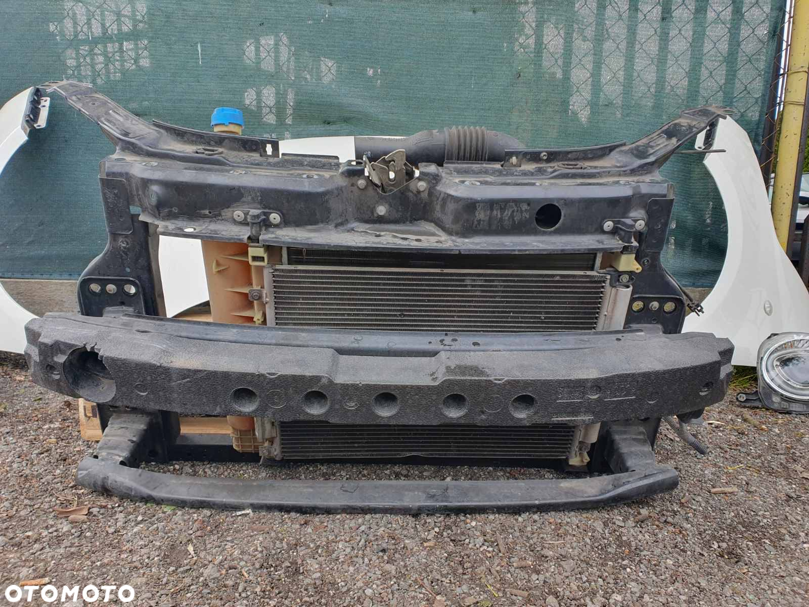 BŁOTNIK PRAWY MASKA PAS PRZEDNI FIAT 500 LIFT KOD 549/B - 11