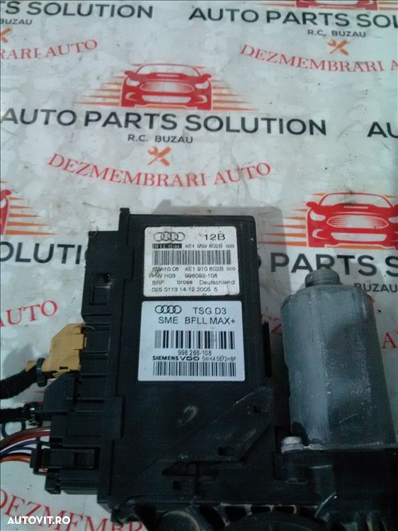 motoras macara geam usa dreapta fata audi a8 3.0 tdi an fabr. 2005 - 1