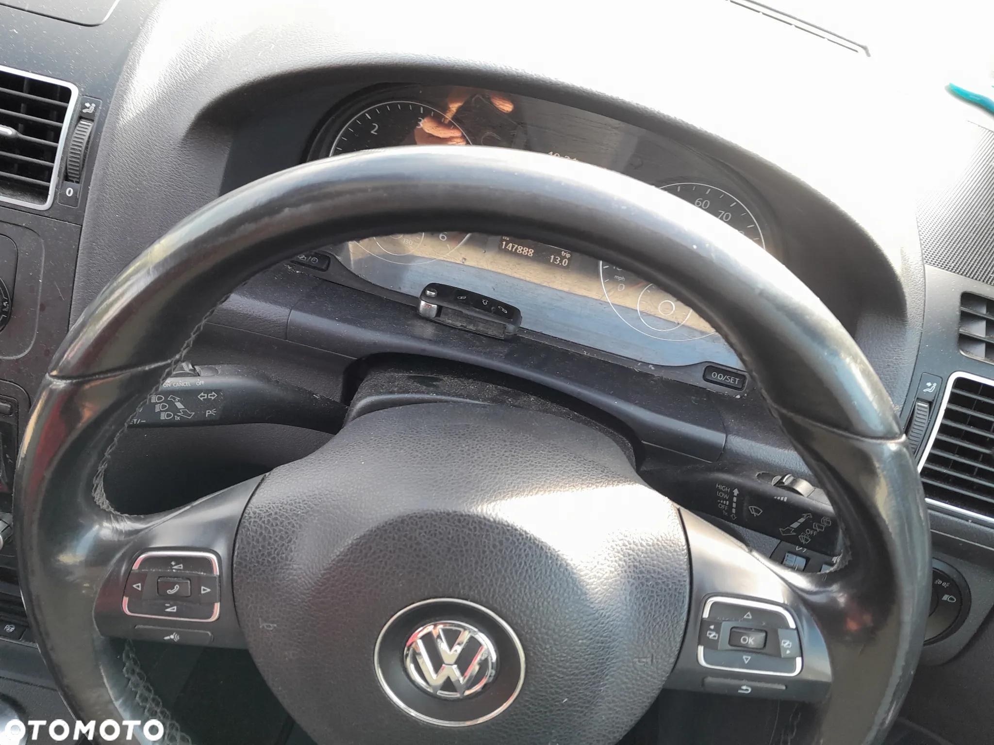 VW TOURAN I LIFT II 13R KIEROWNICA SKÓRA MULTIFUNKCJA - 2