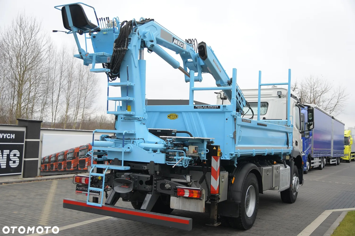 Mercedes-Benz AROCS 1827///* 2018///* PRZEB 41 TYŚ///* HDS///* WYWROTKA///* ROTATOR///* 18000KG///* ŁYŻKA///* STAN JAK NOWY - 4