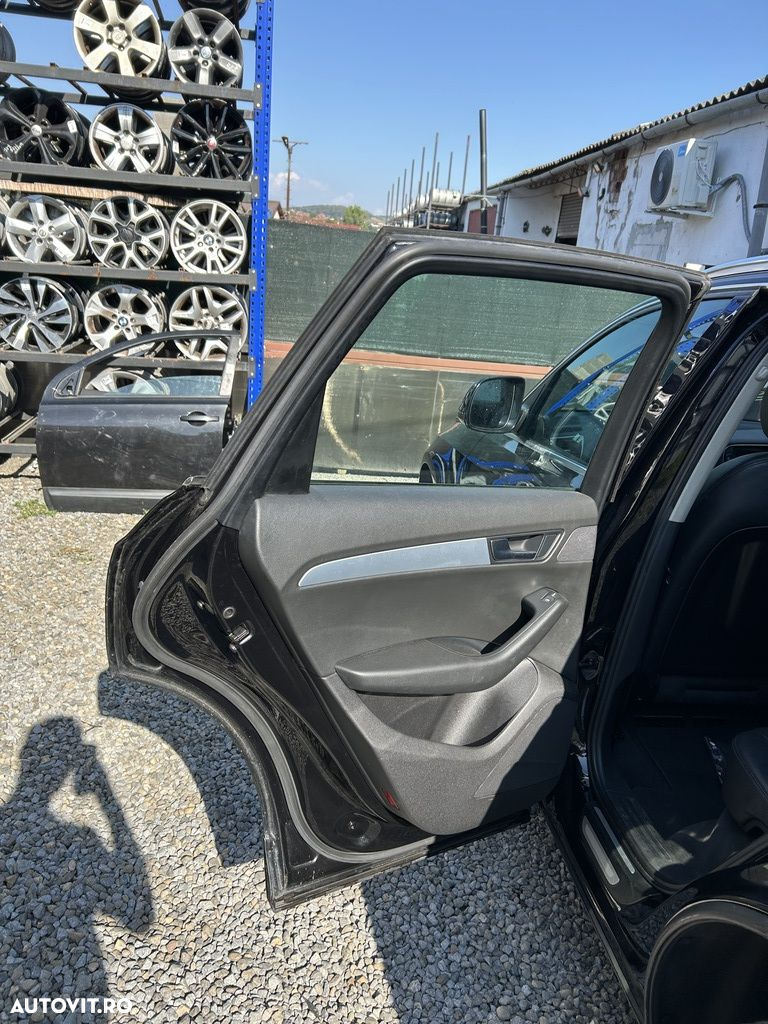 Usa Stanga Spate AUDI Q5 2008 - 2015 SUV 4 Usi NEGRU (1331) - 2