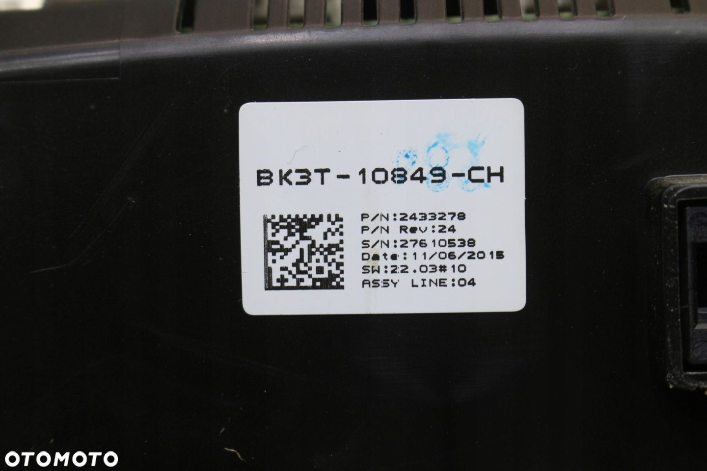 LICZNIK ZEGARY BK3T-10849-CH FORD TRANSIT CUSTOM 2.2 TDCI EU - 5