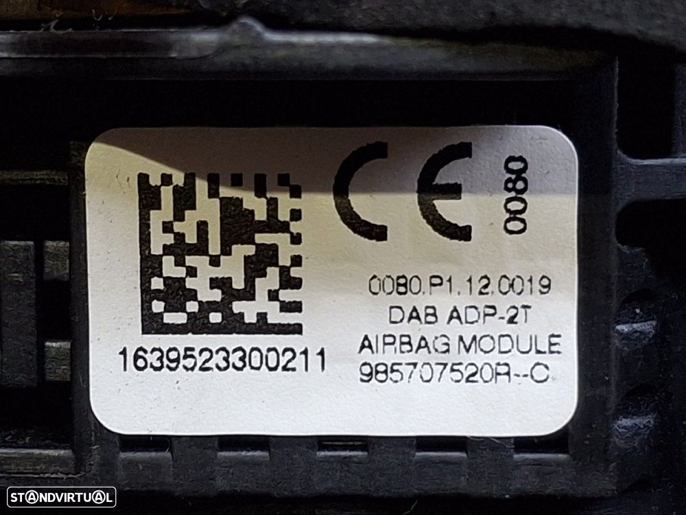 Airbag Volante Renault Kangoo Express (Fw0/1_) - 3