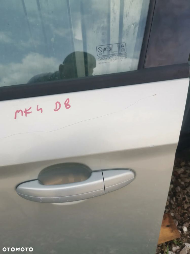 DRZWI LEWE PRZEDNIE PRZÓD FORD MONDEO MK4 LAKIER D8 - 3