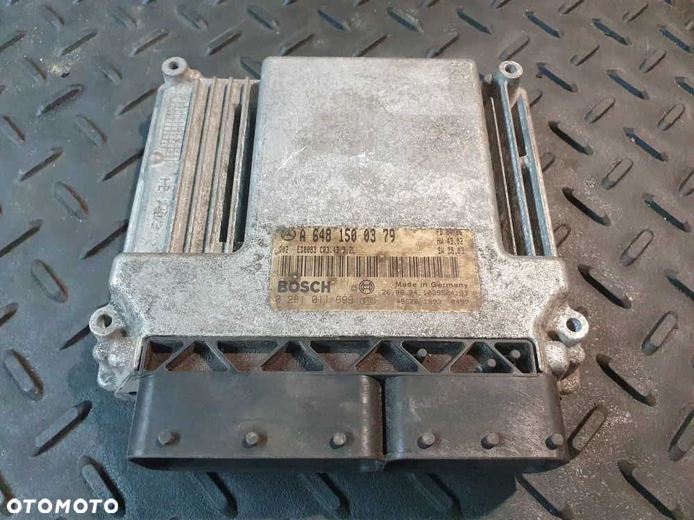 Komputer sterownik silnika A6481500379 Mercedes-Benz W211 0281011699 - 1