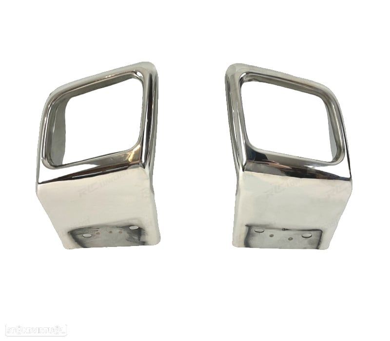 PONTEIRAS DE ESCAPE RANGE ROVER EVOQUE 10-18 LOOK DYNAMIC CROMADO - 2