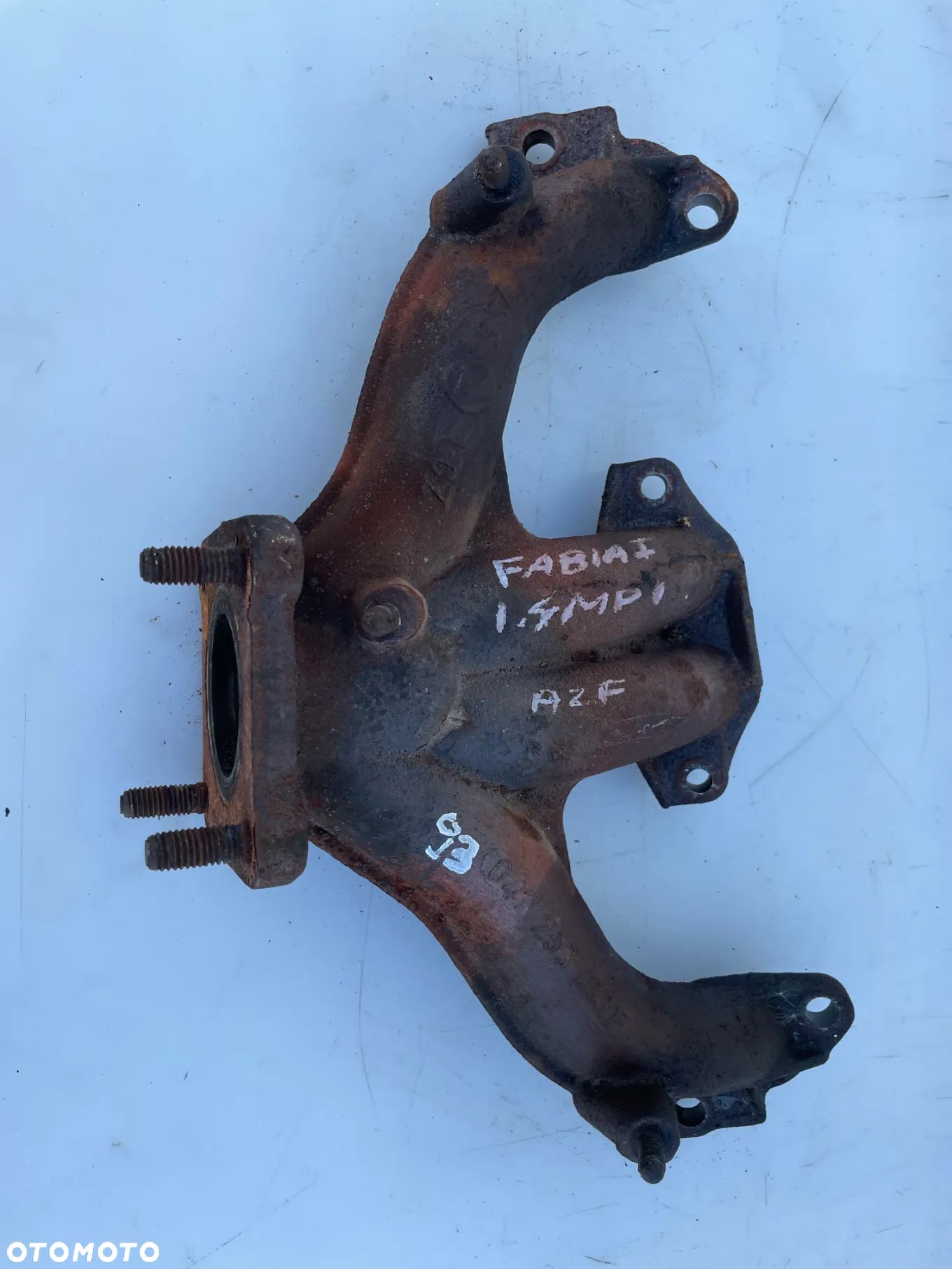 Kolektor wydechowy Skoda Fabia I 1.4 MPI 047253033F - 1