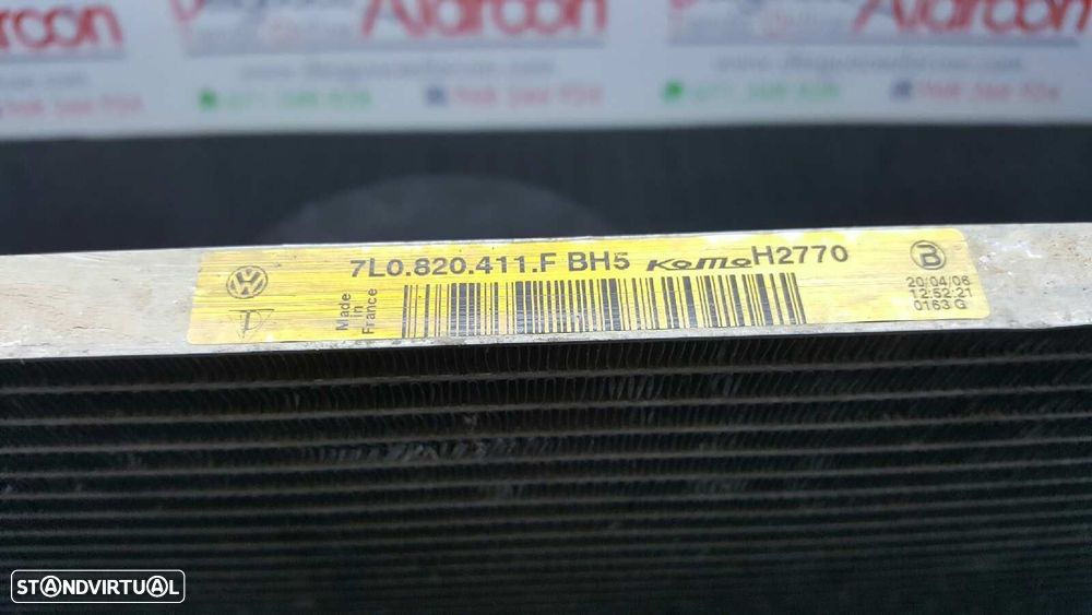 RADIADOR AR CONDICIONADO VOLKSWAGEN TOUAREG (7LA) TDI R5 - 3