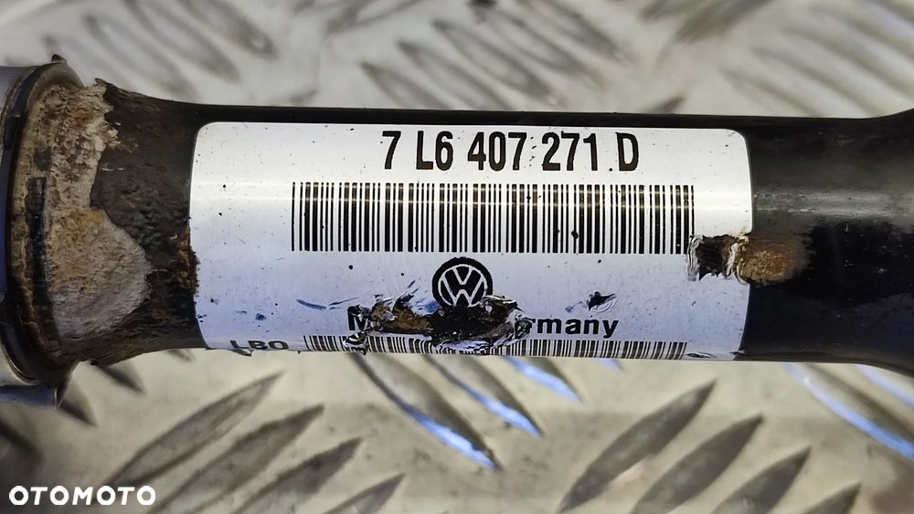 VW TOUAREG 7L 03-09R POLOS PRZOD 2.5 TDI LEWA 7L6407271D 7L6407271 D - 4