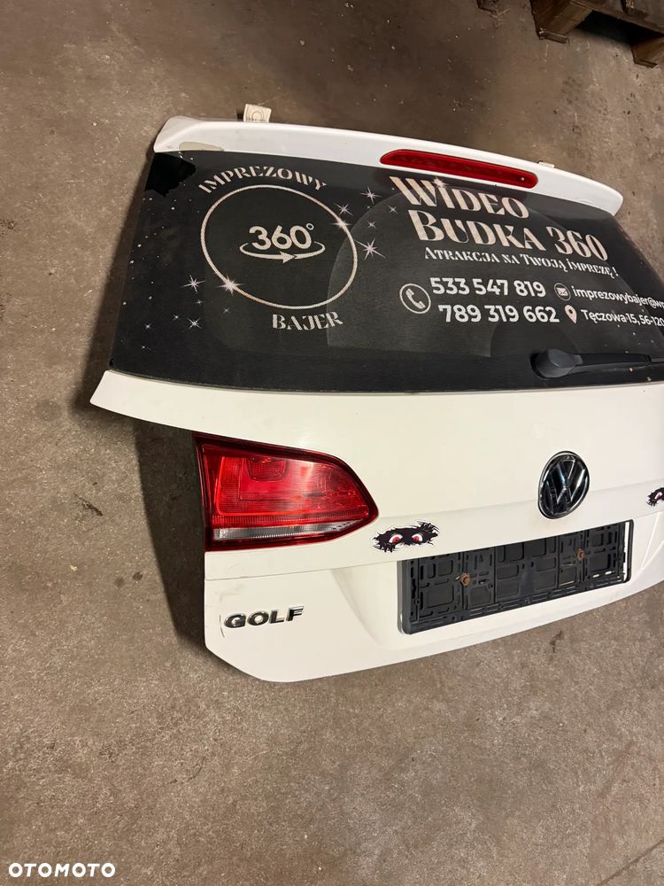 VW GOLF VII KOMBI LC9A KLAPA BAGAŻNIKA KOMPLETNA