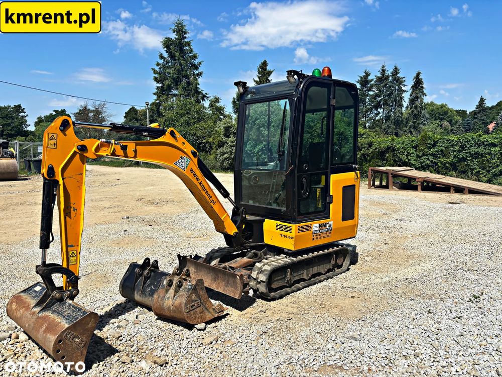 JCB 16 C-1 T3 MINI-KOPARKA 2022R | JCB 8015, 8016, 8025, 8030, YANMAR SV 15, CAT 302.5, 302.4, 301.6, 301.8, KUBOTA U27 - 11