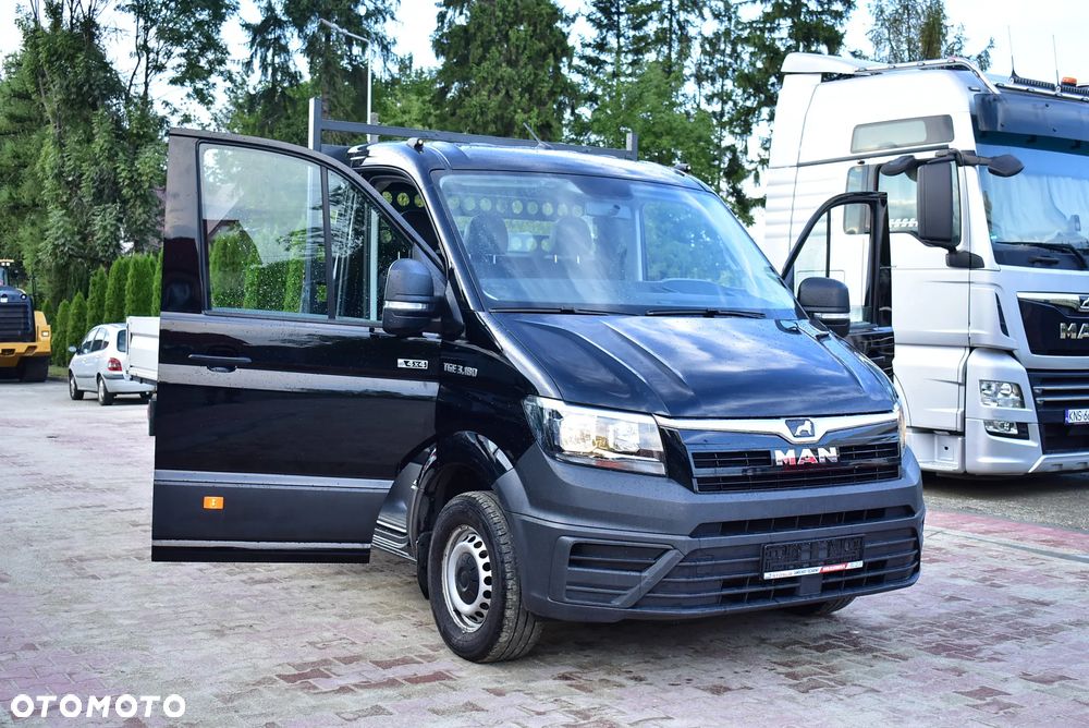 MAN TGE 3.180 Skrzynia 3.50 m. ! 4x4 ! Navi/ Klima/ HAK/ Sprowadzony z Niemiec ! - 18