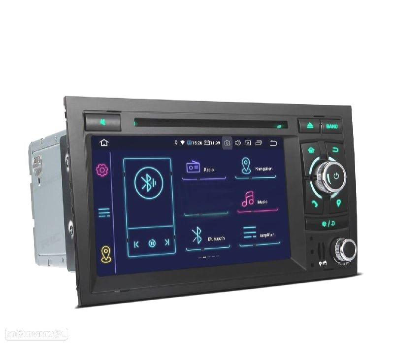 AUTO RADIO GPS ANDROID 12 PARA AUDI A4 B6 B7 00-08 SEAT EXEO 08-12 - 2