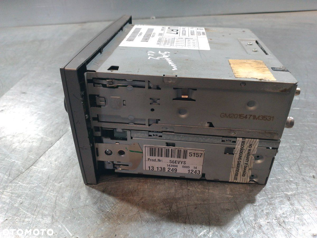 RADIO CD OPEL SIGNUM 13138249  313203739  5WK76646 - 9