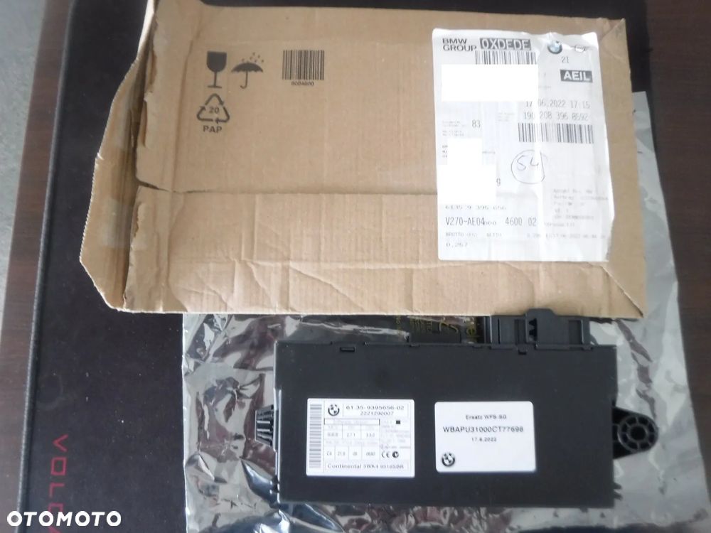 nowy oryginał BMW 1 E82 3 E90 5 E60 E61 6 E63 X1 E84 X5 E70 X6 E71 MINI Z4 E89 MODUŁ CAS3 - 3
