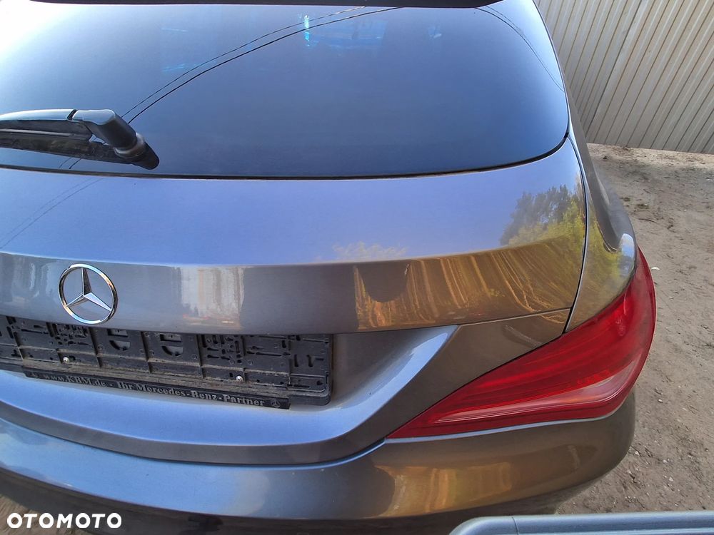 MERCEDES CLA KOMPLETNY TYŁ KOMBI W KOLOR 787 KLAPA ZDERZAK LAMPY LED STAN W KOLOR DO MONTAŻU 2016 ROK - 10