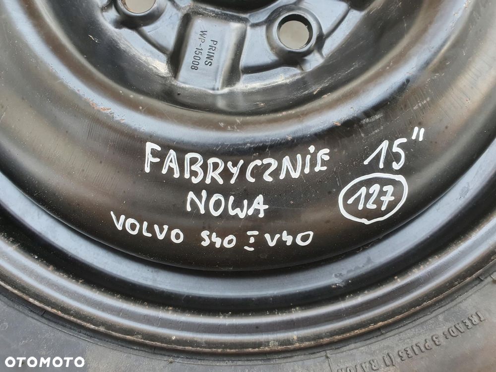 KOŁO DOJAZDOWE Volvo S40 V40 _ DOJAZDÓWKA 125/90 R15 - 2
