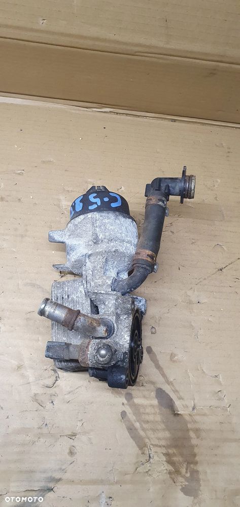 Podstawa filtra oleju obudowa Peugeot Citroen 2.0 HDI 2.0 TDCI 9656830180 - 1