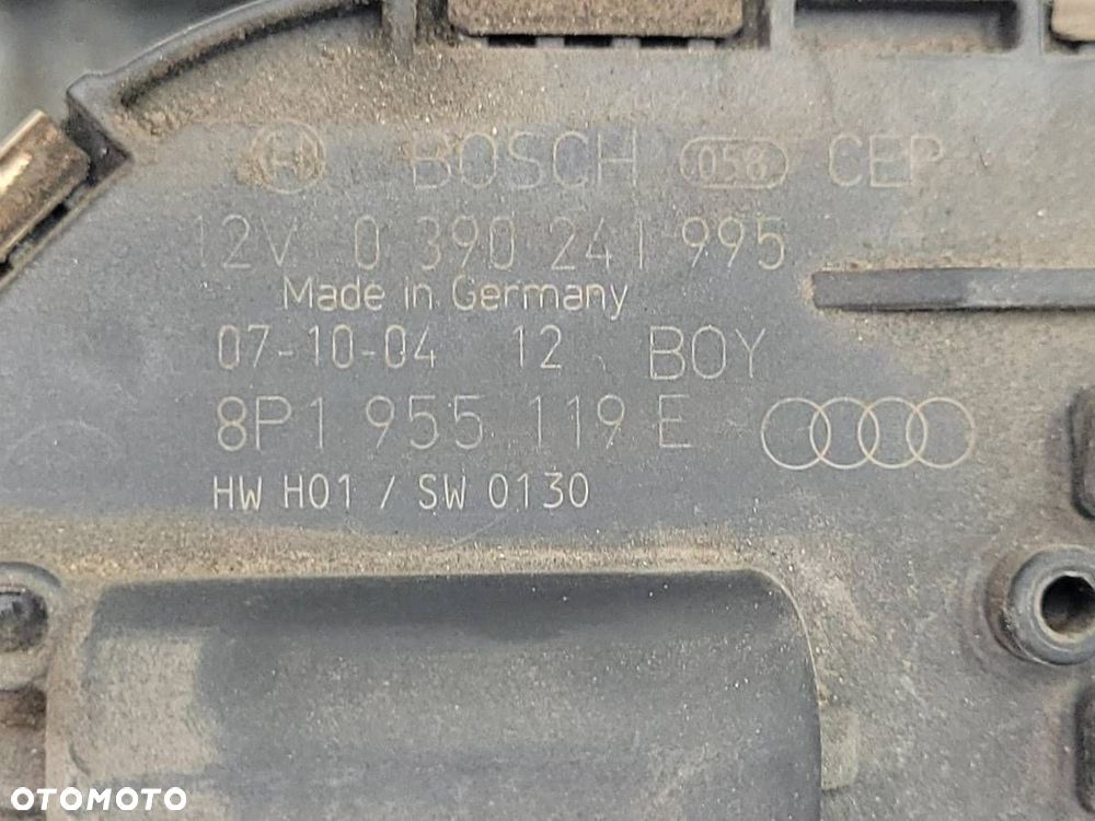 MECHANIZM WYCIERACZEK PRZÓD AUDI A3 8P 8P1955023K  EUROPA SPRAWNY - 8