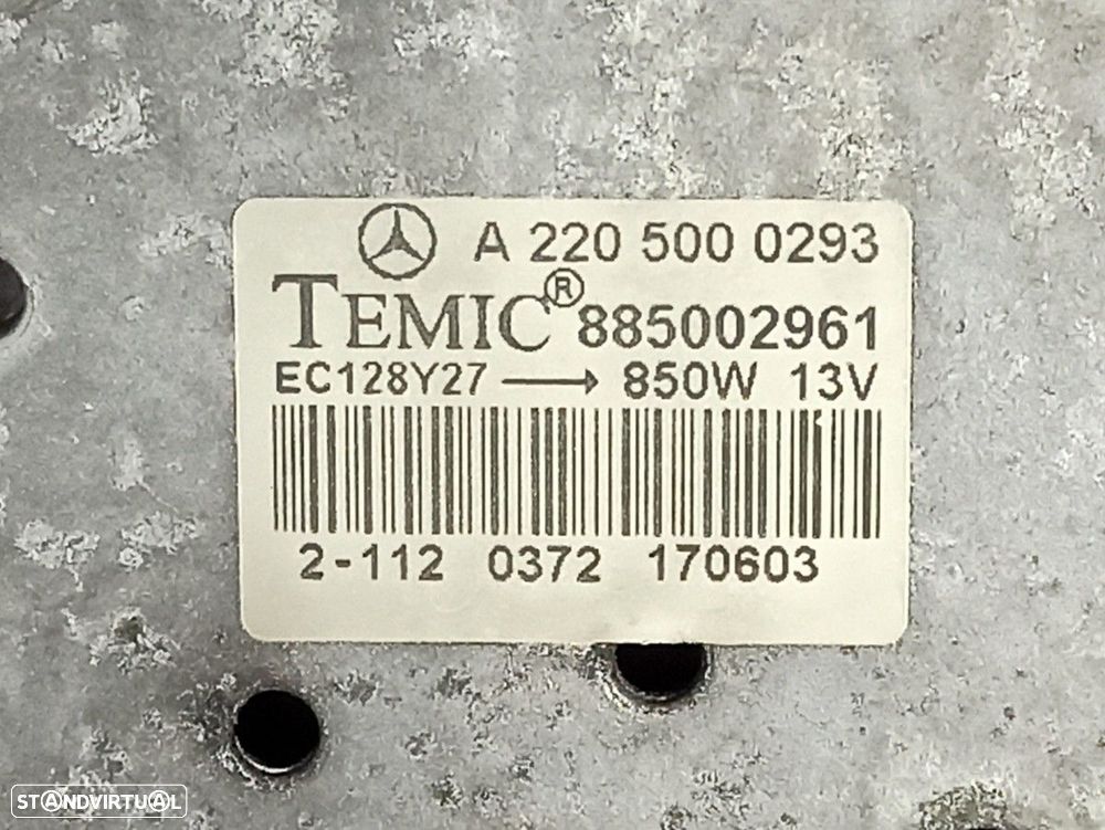 ELETROVENTILADOR MERCEDES CLASE S (W220) BERLINA 320 CDI (220.025) - 4