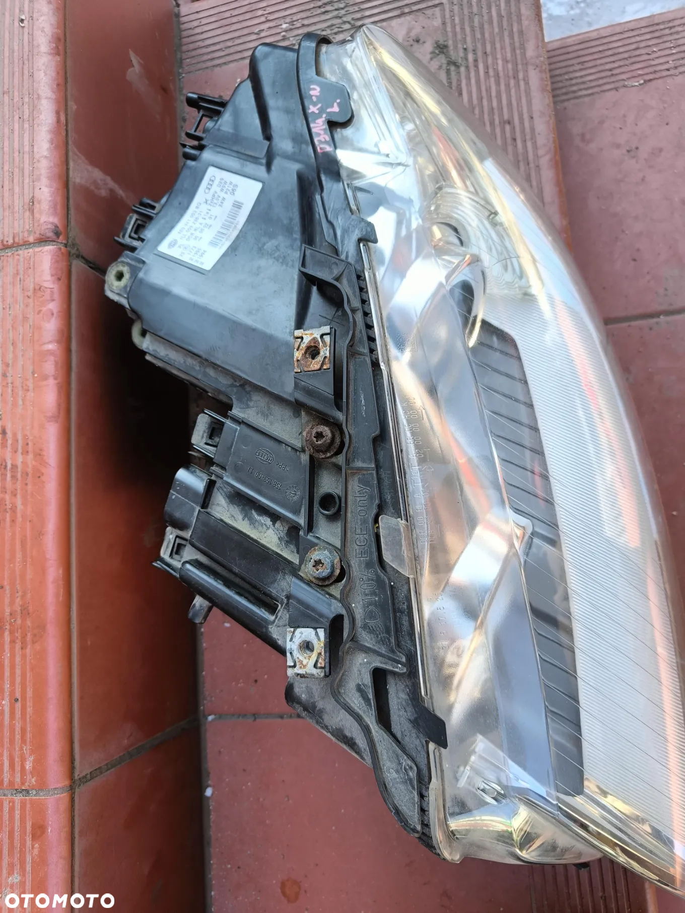 AUDI A8 D3 LIFT LAMPA PRZEDNIA PRZÓD XENON NIE SKRĘTNY LEWA PRAWA - 8