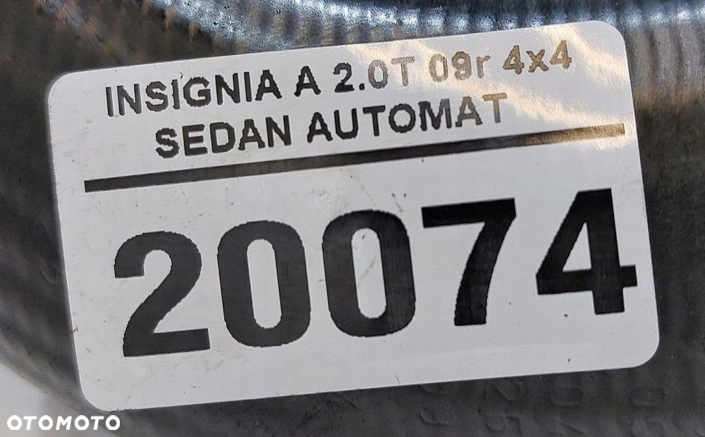 przewód intercooler opel insignia a 2.0 t 09r a20nht - 3